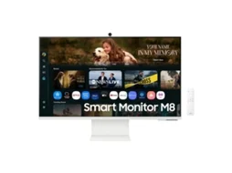 Monitor Samsung M8 M80f 32 Va 4k Uhd 60hz Webcam Branco (2025)