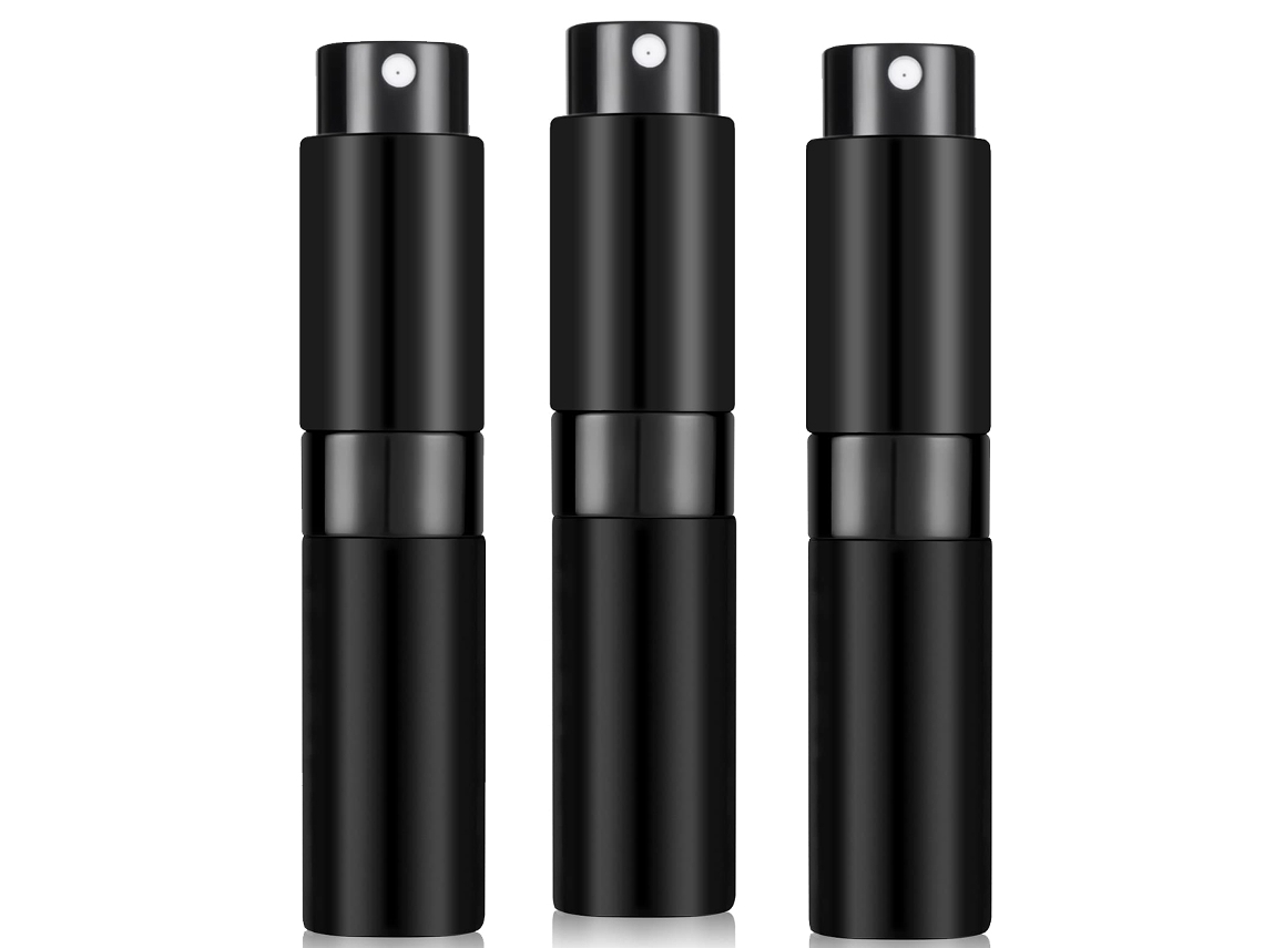 Frasco Spray Portátil Com Revestimento De Alumínio, Mini Atomizador De Perfume Com Aplicação Fácil, Opção Econômica E Design Recarregável Ecológico