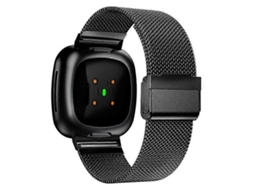 Pulseira De Substituição De Metal Ajustável Compatível Com Fitbit Versa 4/sense 2 Com Fivela. Olysi Shop