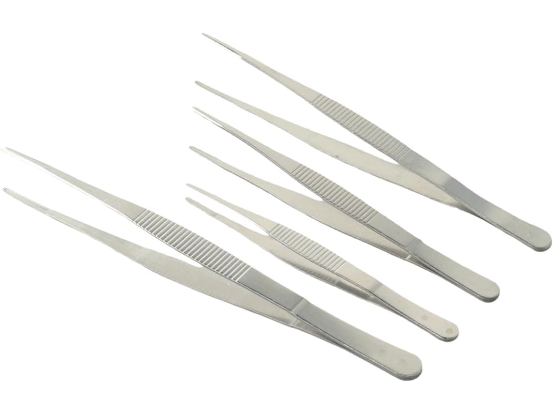 Pinça Para Churrasco Em Aço Inoxidável Resistente À Corrosão, Ideal Para Grelhar, Servir Alimentos E Cozinhar Ao Ar