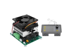 Módulo de carga elétrica de 150W com tela colorida e função de corrente constante ajustável