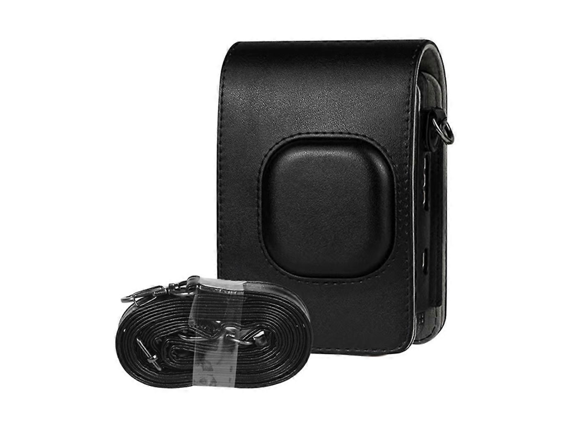 Bolsa Para Câmera Mini Liplay Com Proteção De Couro Pu E Alça De Ombro Brilvibera