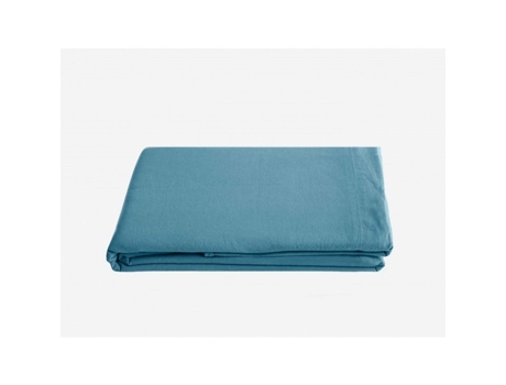 Lençol VENT DU SUD Plano Palace Puro Tingido Lavado Fios Vento Sul Algodão Multicor (270x290cm)