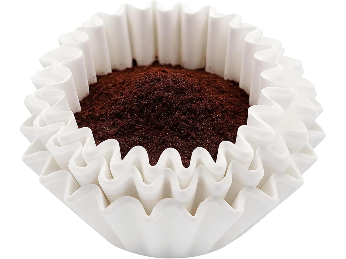 Filtros De Papel Para Café Brancos, 8-12 Xícaras, 150 Unidades. Ideais Cafeteiras 8 A 12 S Uso Doméstico E No Escritório.