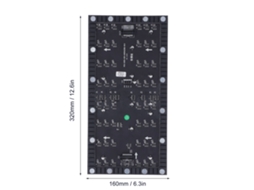 Laxiscreed Painel Led Flexível 128x64 Pixels Com Ecrã A Cores Para Projetos Criativos