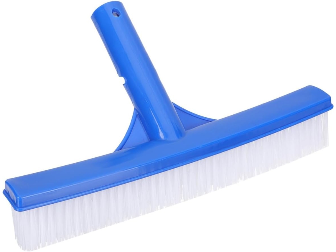 Escova De Plástico 25 Cm Para Piscina, Prática Limpeza.