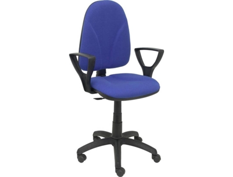 PIQUERAS Y CRESPO - Silla de Oficina Algarra azul brazos fijos Silla de Oficina Algarra azul brazos fijos