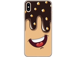 Capa iPhone XS Max TUMUNDOSMARTPHONE Gelado Chocolate Multicor