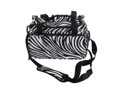 2026-bolsa Portátil Para Ferramentas De Cabeleireiro Com Listras Zebra, Estojo Para Tesouras E Pentes De Barbearia E Salão
