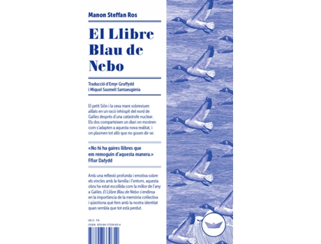 Livro El Llibre Blau De Nebo de Manon Steffan Ros (Catalão)