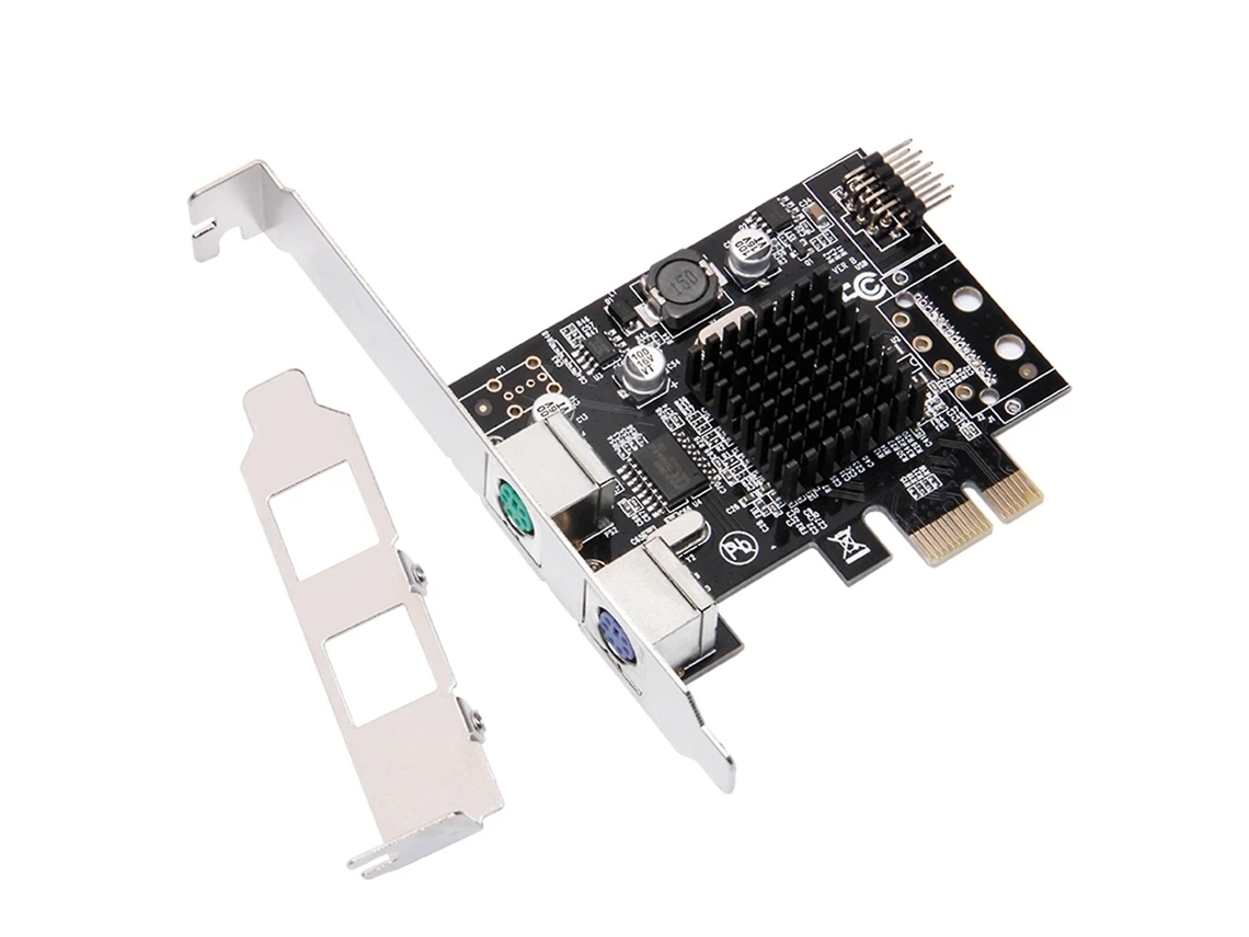 Mcs9990cv Pcie Tops2 Placa Riser De Porta Dupla Ps/2 Para Teclado E Mouse Pci-e Para Ps/2