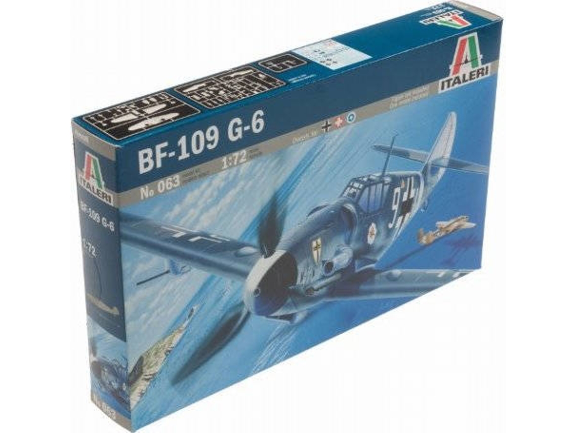 Modelismo ITALERI Messerschmitt BF - 109 G - 6