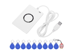 Laxiscreed Leitor Nfc Contactless 13.56mhz Portátil Com Usb Para Leitura E Escrita