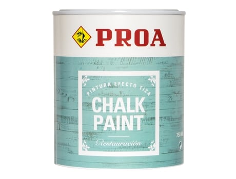 Tinta de Giz Tinta para Móveis com Efeito de Giz Azul Velho 0,75L Tinta de Giz Renove Os Seus Móveis Grande Aderência