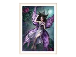 Laxiscreed Pintura De Diamante 5d 30x40cm Com Design De Beleza E Detalhes Artesanais