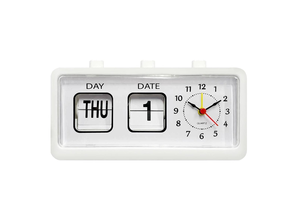 Despertador Brilvibera Retro Branco
