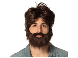 Boland Peluca Con Barba Marron Hombre B006k81m Nuevo