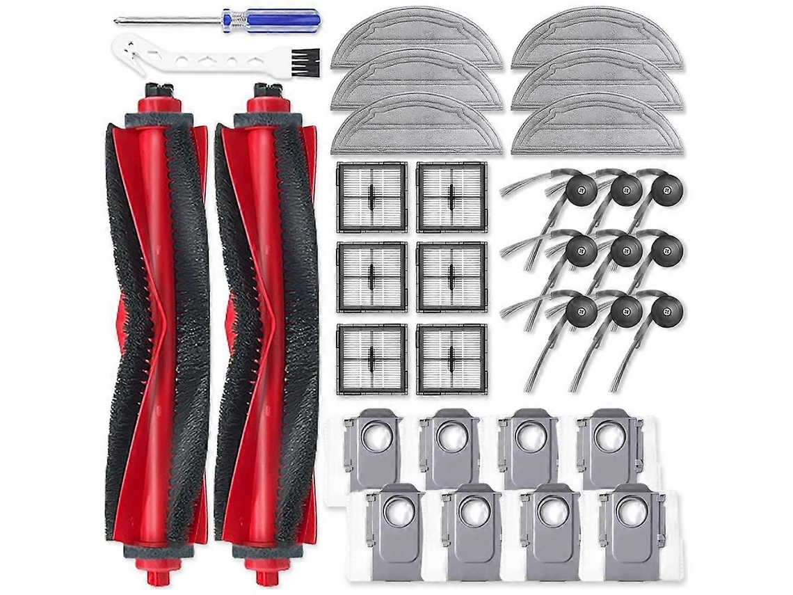Kit De Acessórios Para Aspirador Robô Q10 S5/q10 S5+/q10 X5/q10 X5+ - Peças De Reposição_ozo