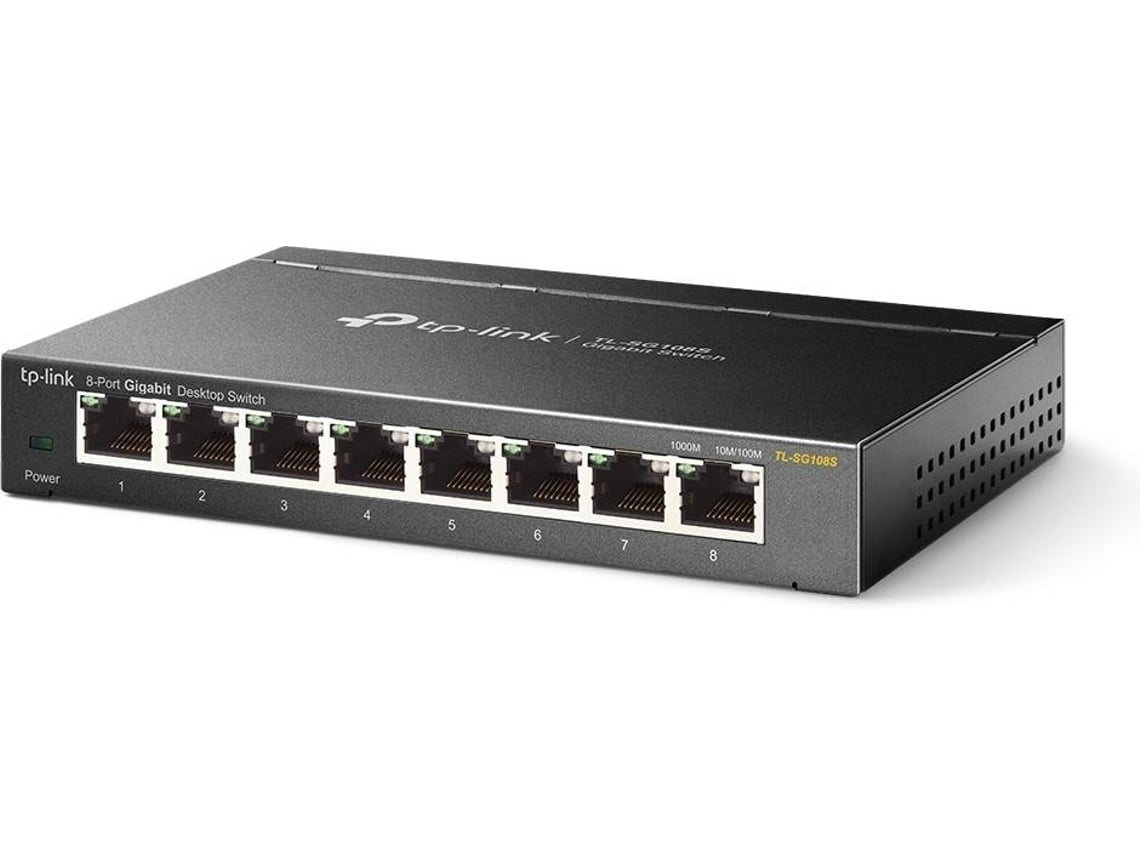 Switch TP-LINK 8P Gibabit TL-SG108S (Outlet Caixa Aberta )