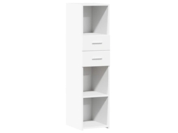 Highboard, Highboards Vidaxl Branco Madeira Processada (30 X 42.5 X 124 Cm)