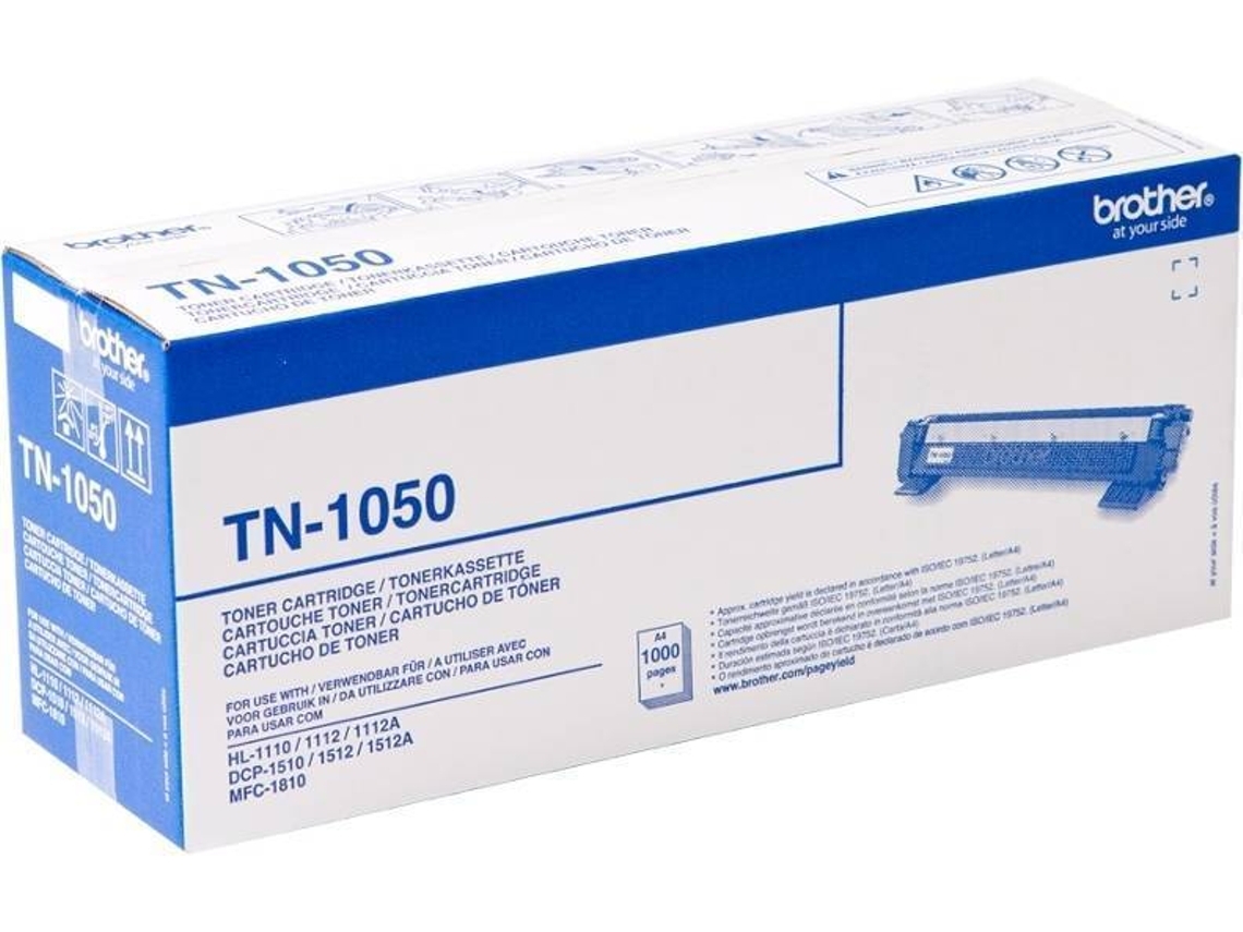 Toner BROTHER TN1050 Preto (Outlet Caixa Aberta)