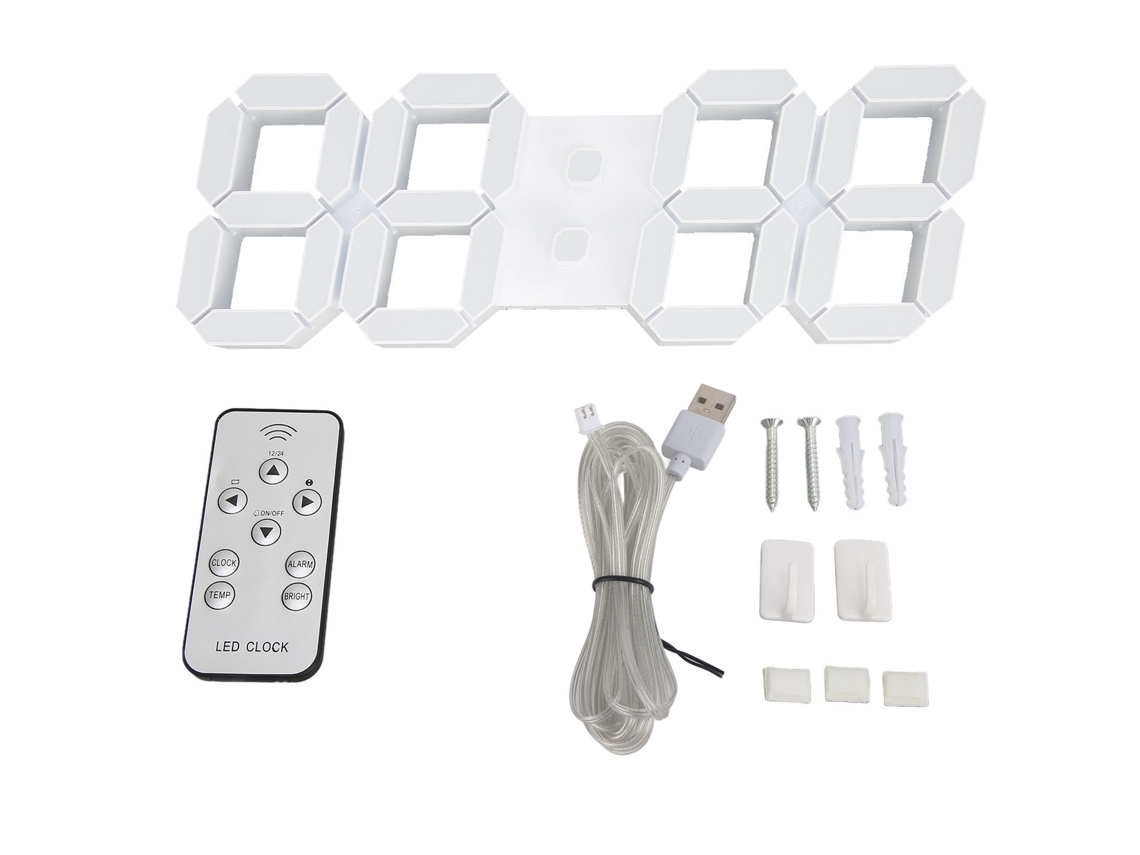 Relógio Digital Inteligente Led 3d LAXISCREED