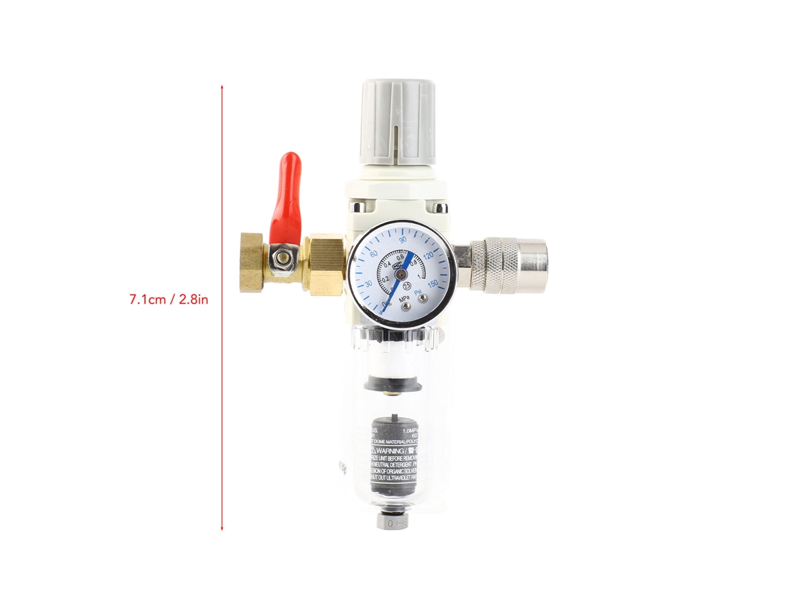 Filtro Automático Linha Ar 1/2npt Compressor Umidade 150psi