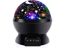Luz Noturna Infantil, Luz Noturna Para Crianças, Luz Noturna Em Formato De Estrela, Projetor De Estrelas Em Formato Nebulosa Com Rotação 360​​ Graus