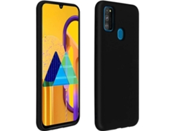 Lurelia Capa De Silicone Para Samsung Galaxy M30 Preto