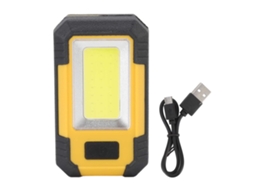 2026 linterna Recargable 4800mah de Trabajo Cob Con 3 Modos Luz Magnética Abs para Camping Exterior Mantenimiento
