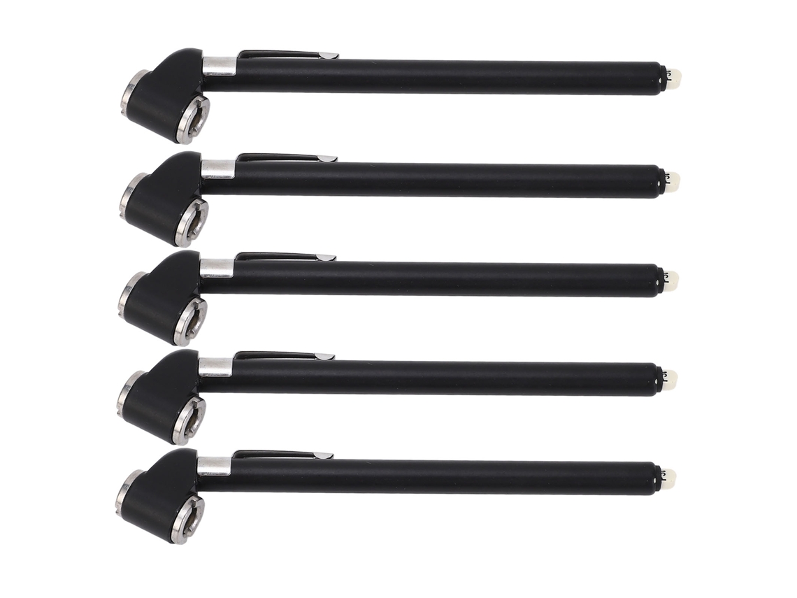5pcs Manômetro Pressão Pneu Duty Duas Pinças Mecânico Carro 10-120psi Aço Inox