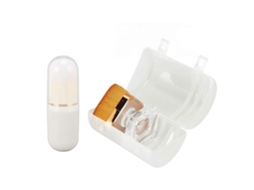 Pincéis Para Base Líquida, Pincel Para Base Transparente, Cerdas Macias E Densas, Pincel Para Maquiagem Em Pó Solto, Branco Everley891