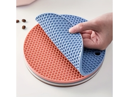 Conjunto de 6 tapetes antiderrapantes, resistentes ao calor, para panelas AQUAFORGE