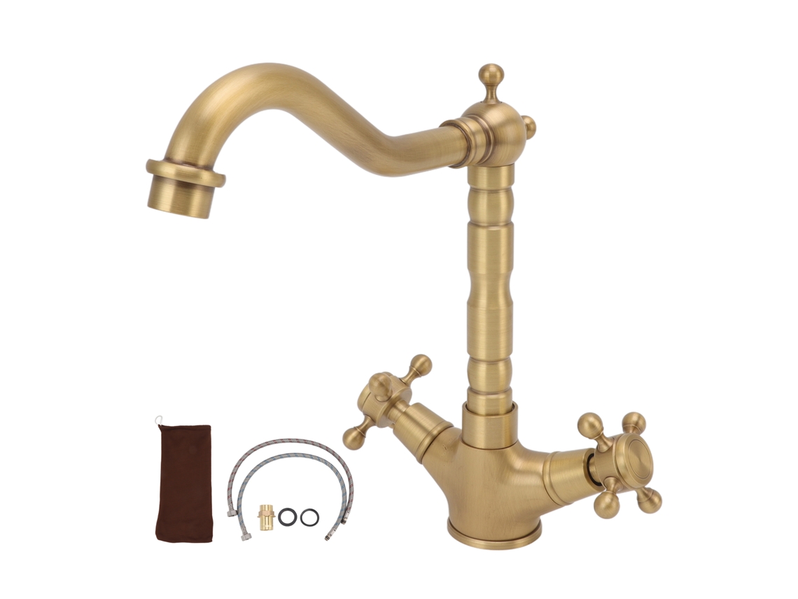 Torneira de Água Fria Parede em Aço Inoxidável 304 G1/2 S/MARCA
