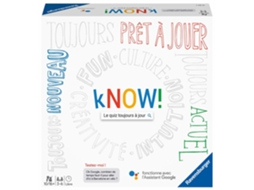 Jogo de tabuleiro RAVENSBURGER kNOW! (10 anos)