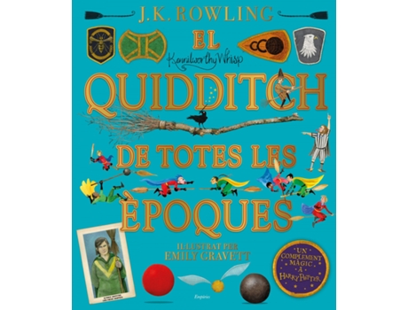 Livro El Quidditch De Totes Les Èpoques (Il·Lustrat) de J.K. Rowling (Catalão)