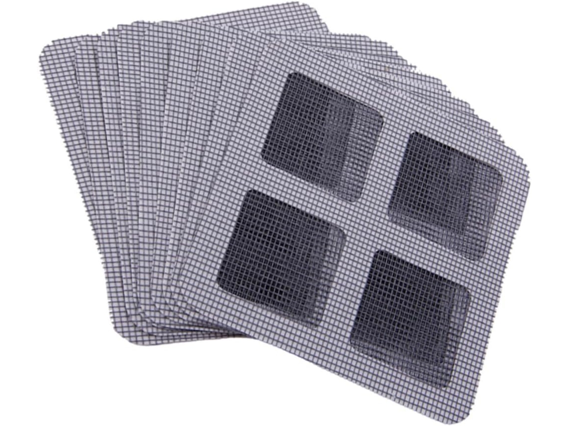Kit De Reparo 21 Peças Para Telas Janelas E Portas, Com Remendos Flexí
