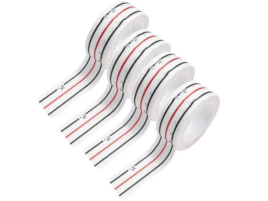 Conjunto de Fitas Adesivas e Papel para Costura Fita Posicionamento Costura, Adesiva Papel, Quilting GOKOCO (novo, 2026)