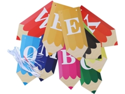 Banner Boas Vindas Para Decoração Escolar, Ideal Para Festival Volta E Salas De Aula Fácil De Limpar, Feito De Papel E Com
