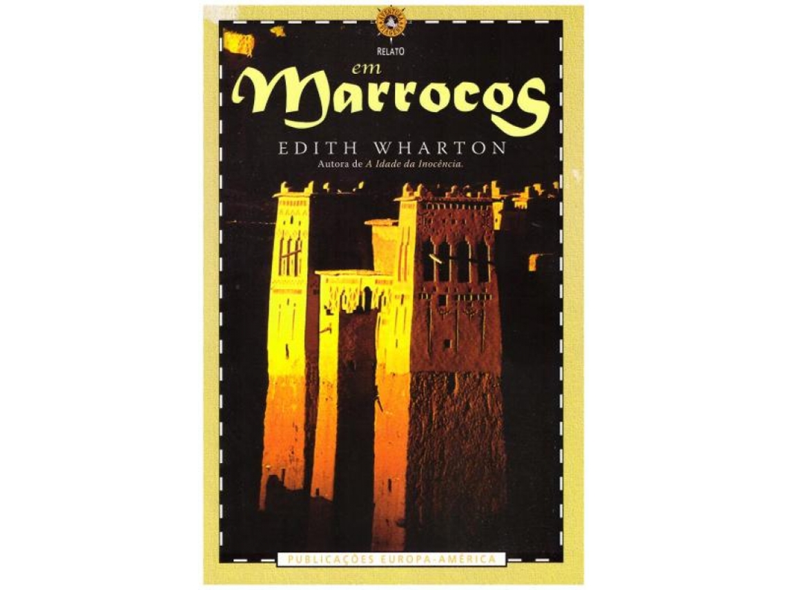 Livro Relato em Marrocos de Edith Wharton
