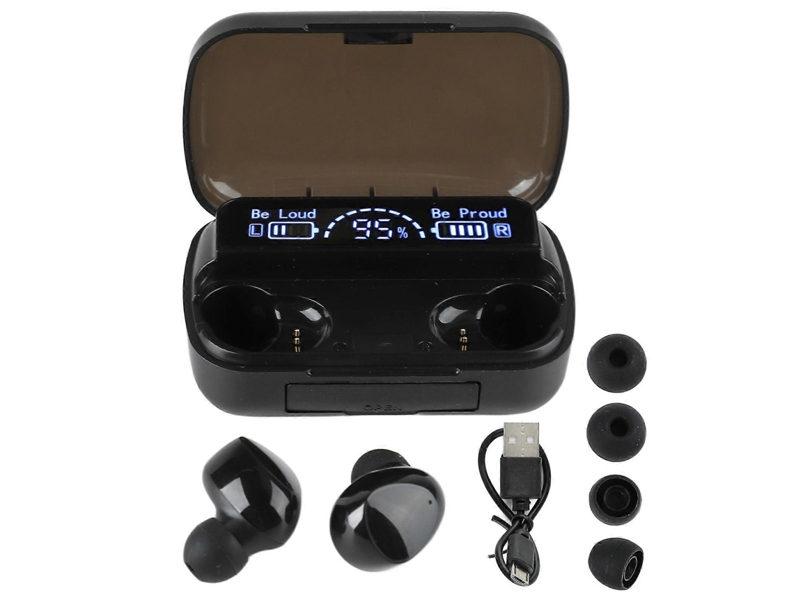 Fones De Ouvido Bluetooth Com Lâmpada De Respiração, Tela Led Hd, Controle De Toque, Conversação Sem Fio, Preto Ly Ebike