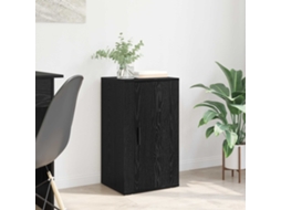 Vidaxl Buffet Carvalho Preto 40 X 33 X 70 Cm Derivados De Madeira