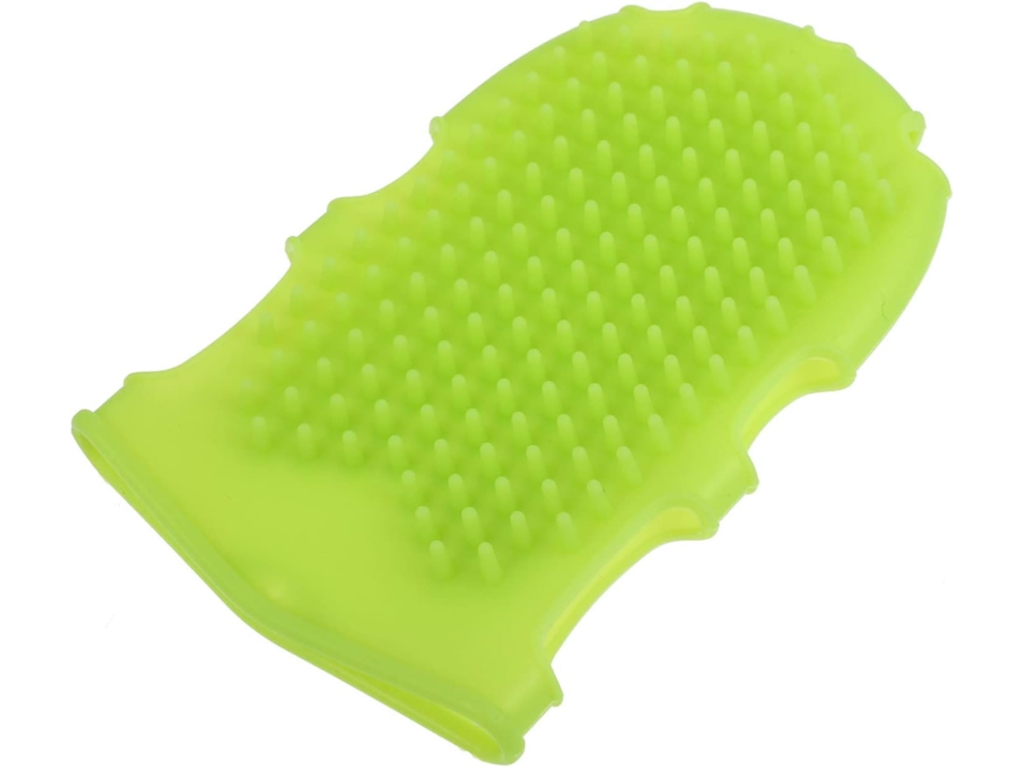 Escova De Silicone Esfoliante Plafope Para O Corpo, Dupla Face, Com Cerdas Mais Longas E Densas, Para Banho E Ducha