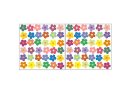Adesivos Flores Estilo Dinamarquês Coloridos e Retro para Quarto de Menina RNEMITERY