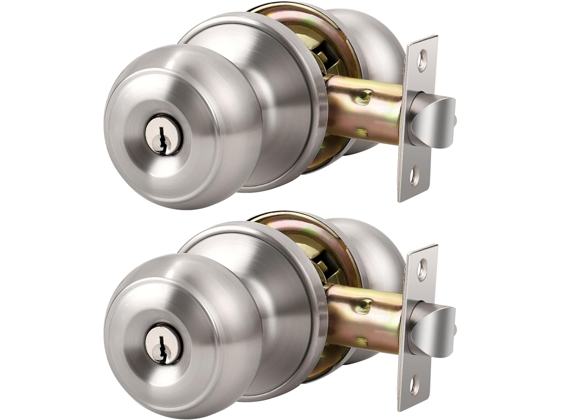 Conjunto de 6 Maçanetas Porta 12061 S/MARCA