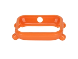 Aetheria capa Protetora Tpu Macia Anti choque para Relógio Inteligente Huami Amazfit Pop Laranja