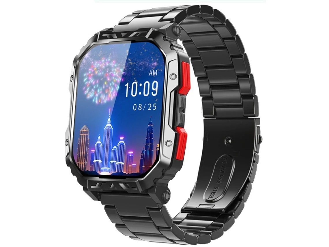 Smartwatch Com Chamada Bluetooth Proteção Triplo Design À Prova Dágua Para Ambientes Externos Frequência Cardiac Monitoramento De Yizhood