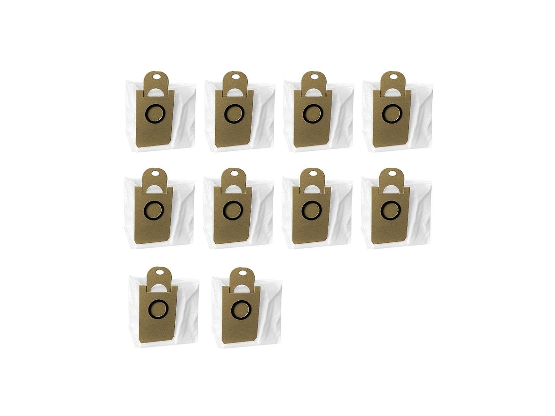 Acessórios de Aspirador Substituição do saco de pó 10 peças para Autovac Ihrv6 / Ionvac Smartclean V4 / Ionvac Optimax 360 / L6 Pro