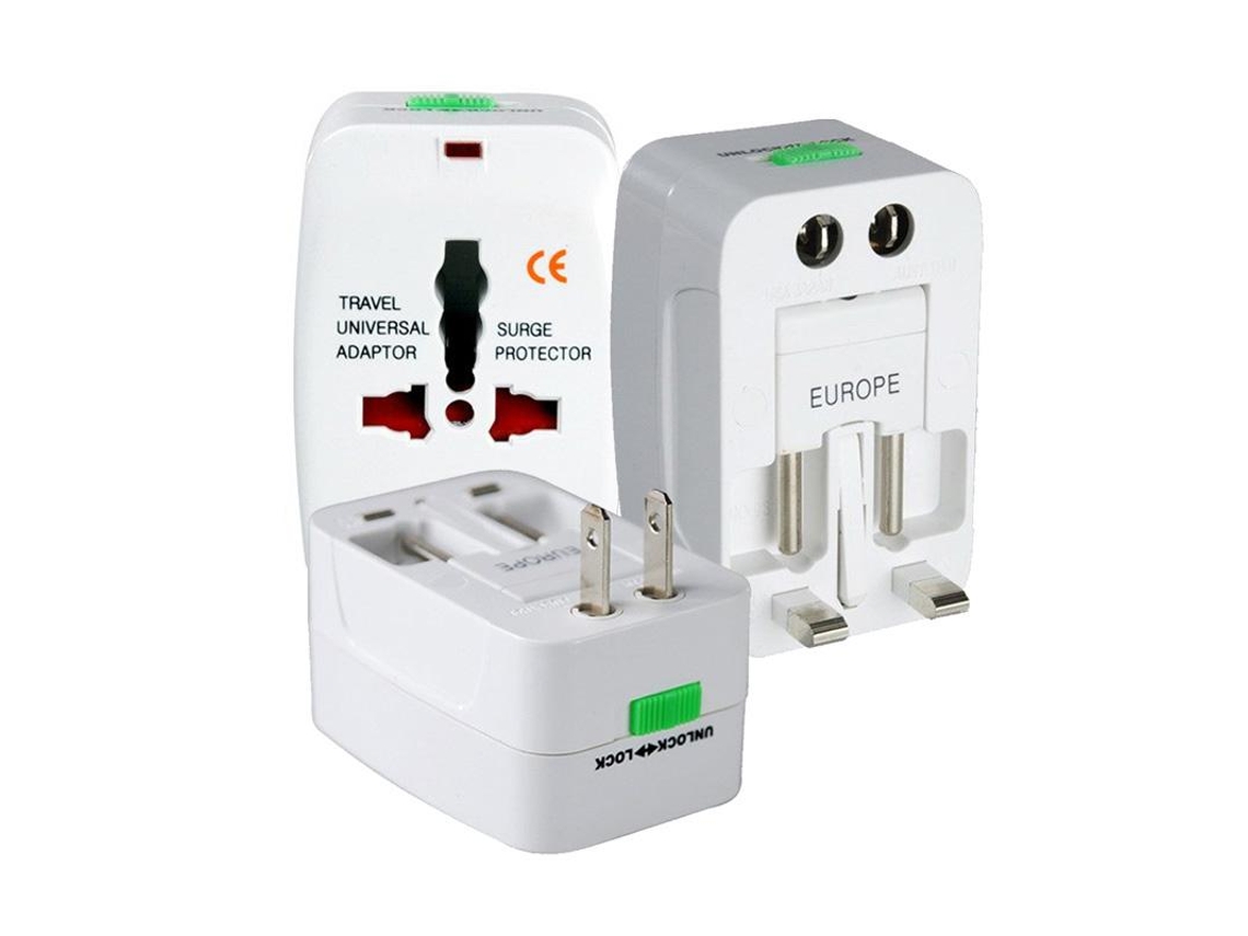 Adaptador Multi4you Universal de Viagem Tomadas EU/UK/US/AU