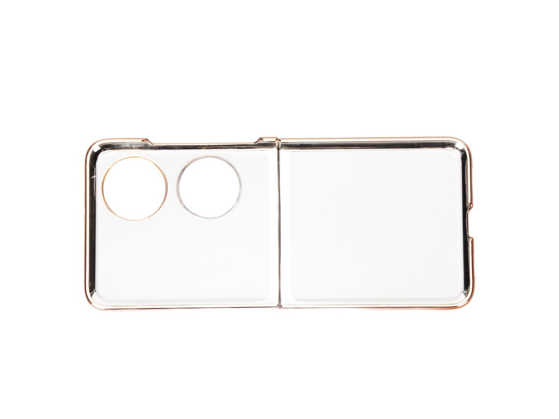 Aetheria capa de Proteção Electroplada Pc para Huawei P50 Pocket Telefone Móvel Dobrável Dourado
